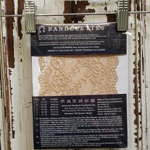 Anti chaffing thigh bands tan